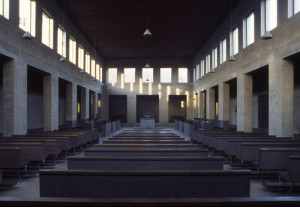 Kerk van de abdij Sint-Benedictusberg te Vaals (foto Maarten Brinkgreve)