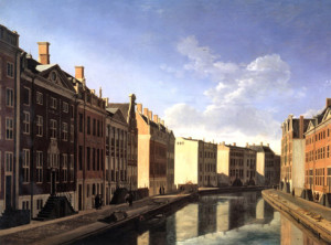 G. Berckheyde, Grote bocht in de Herengracht te Amsterdam (1672), coll. Rijksmuseum