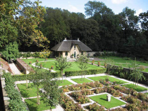 Ontwerp voor de voormalige moestuin, Landgoed De Keukenhof te Lisse.